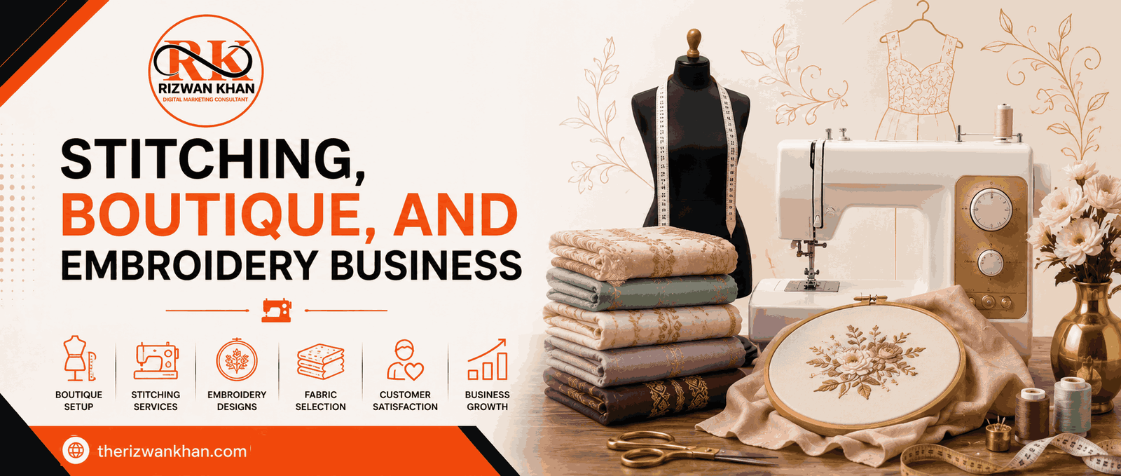 Stitching, Boutique, and Embroidery Business