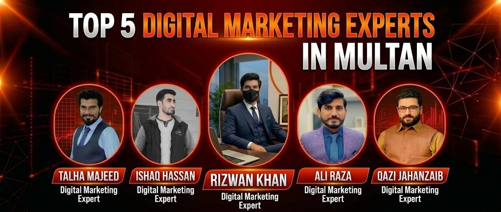 Top 5 Digital Marketers in Multan Image