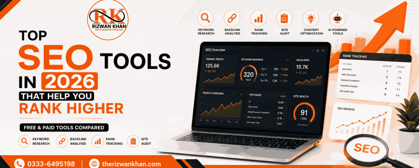Top SEO Tools in 2026 That Help Rank Higher (Free & Paid)