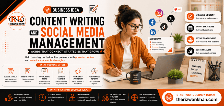 Content Writing and Social Media Management