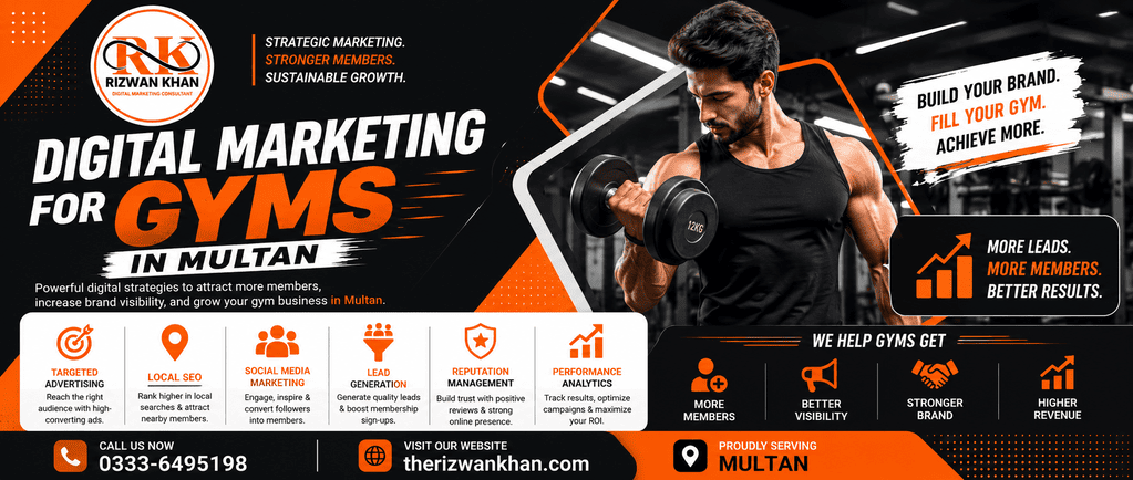 Digital Marketing for Gyms in Multan