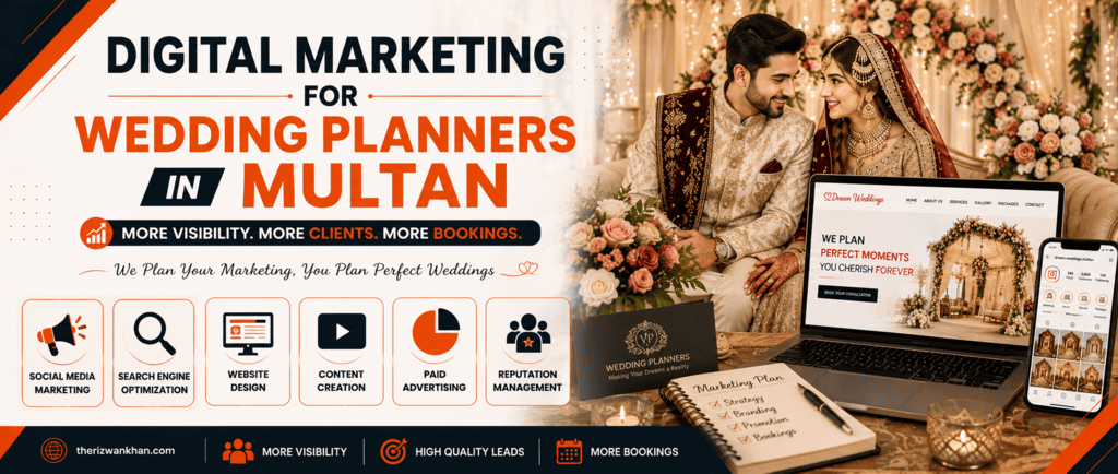 Digital Marketing for Wedding Planners in Multan