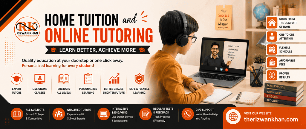 Home Tuition and Online Tutoring