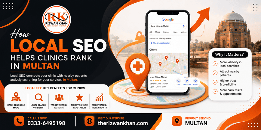 How Local SEO Helps Clinics Rank in Multan