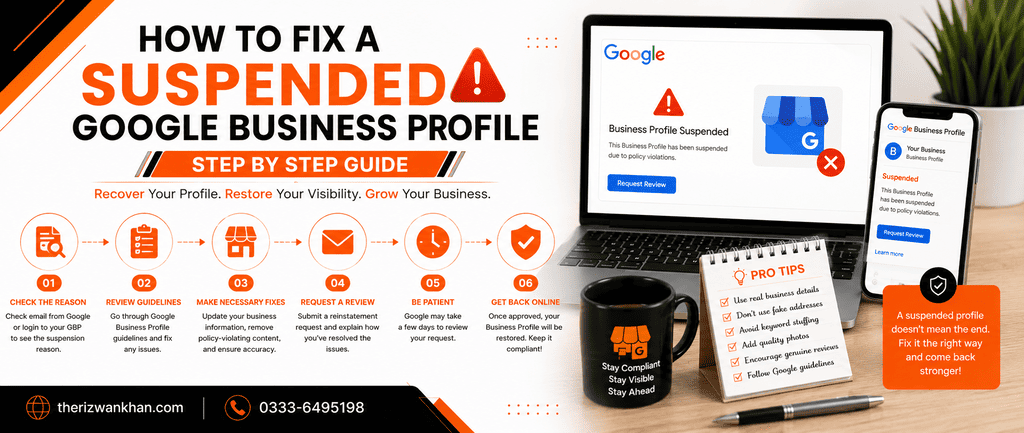How to Fix a Suspended Google Business Profile