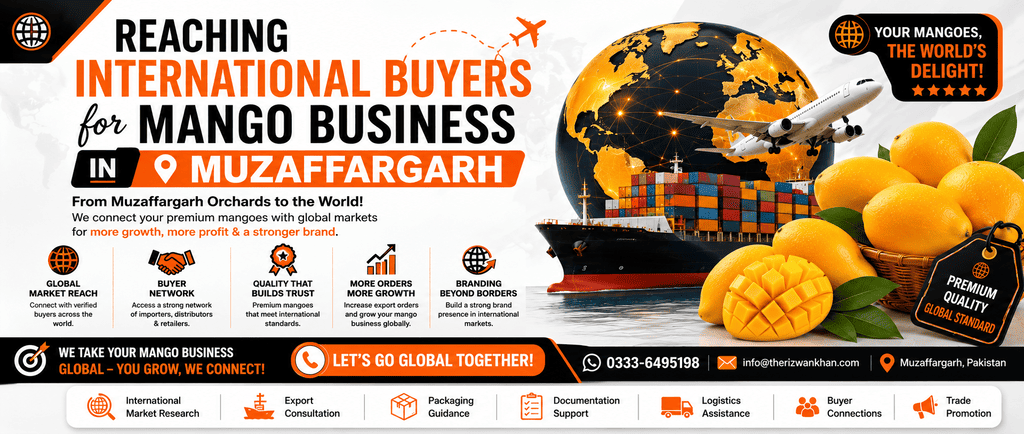 Reaching International Buyers for Mango Business in Muzaffargarh