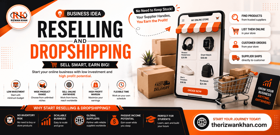 Reselling and Dropshipping