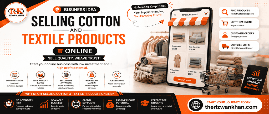 Selling Cotton and Textile Products Online