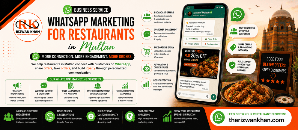 WhatsApp Marketing for Restaurants in Multan