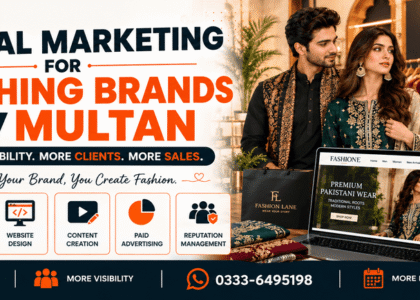 Digital Marketing for Clothing Brands in Multan
